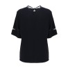 T-SHIRT WITH TRANSPARENT DETAILS