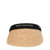 "WHITE 8 VISOR" HAT