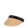 "WHITE 8 VISOR" HAT