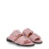 DENIM SANDAL WITH BANGS