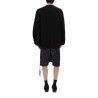 FELPA "HUN CREWNECK" IN COTONE