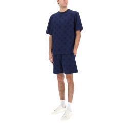 T-SHIRT WITH MONOGRAM DETAILS