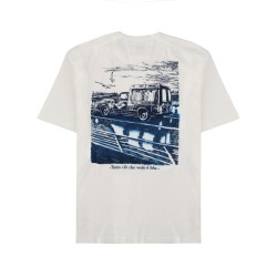 T-SHIRT WITH LOGO AND PRINT