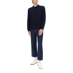 MERINO WOOL POLO SHIRT
