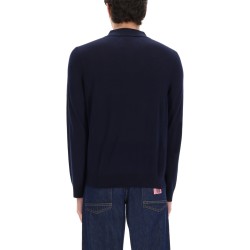 MERINO WOOL POLO SHIRT