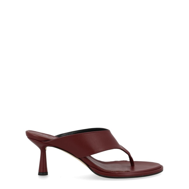 THONG SANDAL WITH HEEL