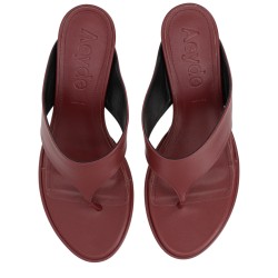 THONG SANDAL WITH HEEL