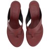 THONG SANDAL WITH HEEL