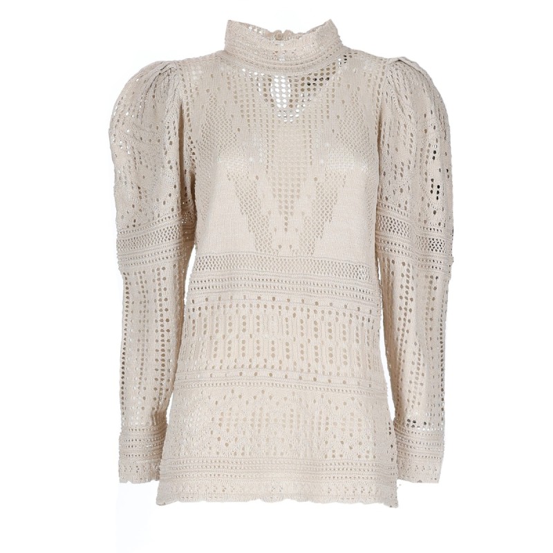 "DAHARA" CROCHET TOP