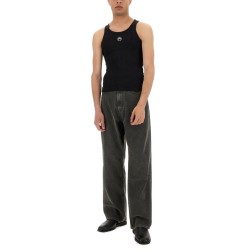 TANK TOP A COSTINE CON LOGO MOON