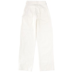JEANS WITH LOGO PATCH