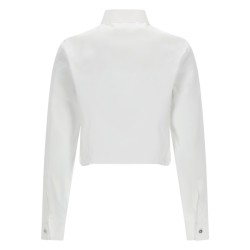 SHIRT WITH LACE INSERTS