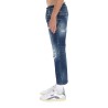 JEANS WITH "DESTROYED" DETAILS