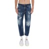 JEANS WITH "DESTROYED" DETAILS