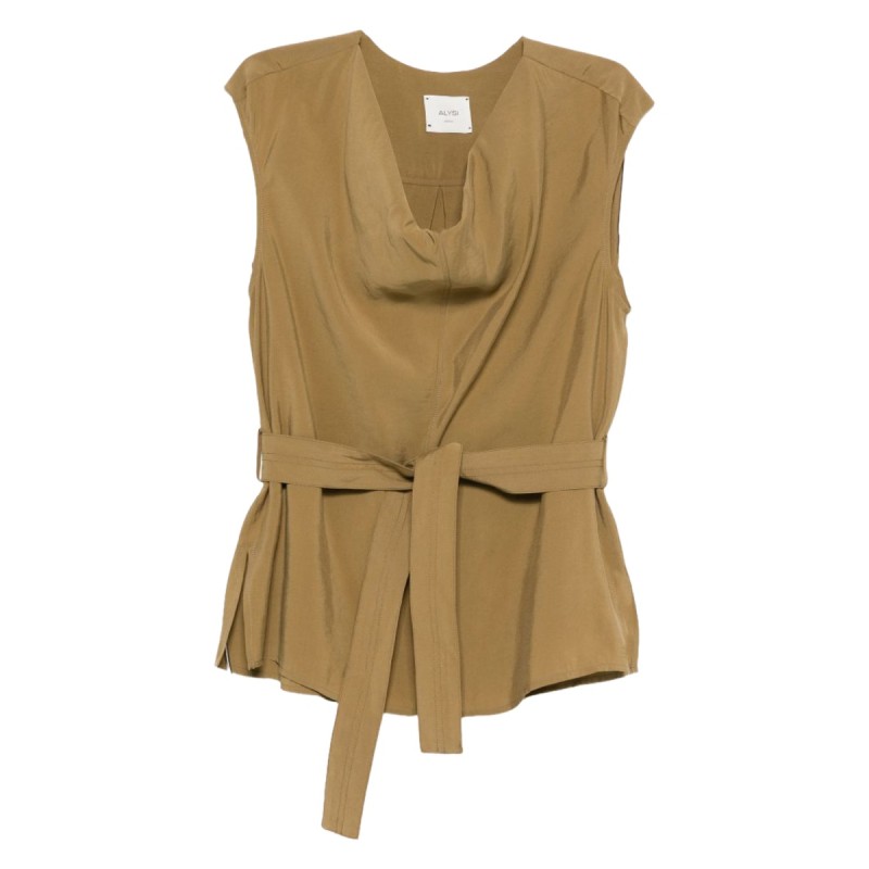 BLOUSE WITH BELT