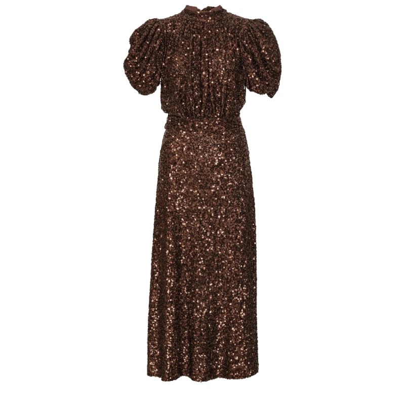 MIDI DRESS WITH SEQUINS