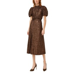 MIDI DRESS WITH SEQUINS