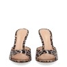 "SOFIA" MULE WITH HEEL