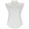 SLEEVELESS INVERTED SHIRT