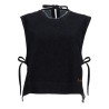 DENIM SLEEVELESS TOP