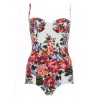 FLORAL PRINT ONE PIECE SWIMSUIT