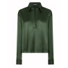 SILK SATIN STRETCH SHIRT