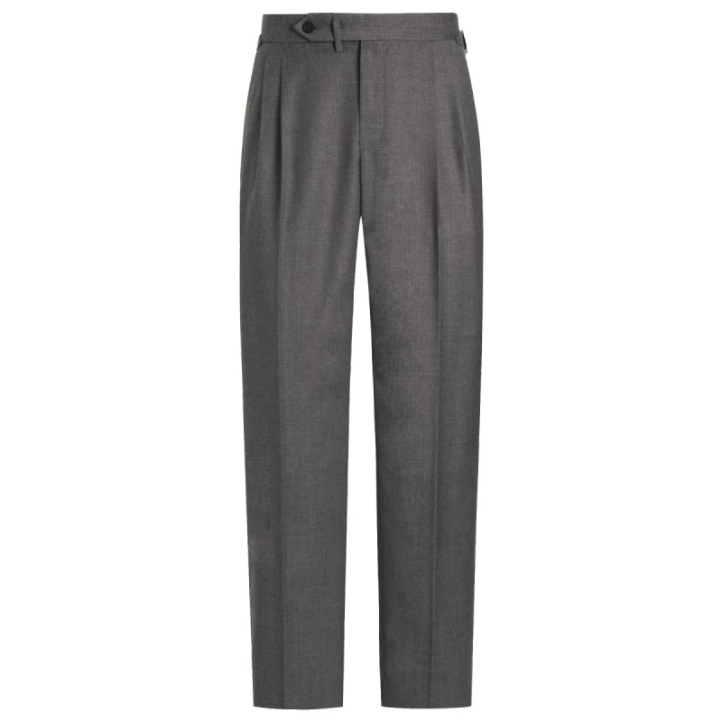 WOOL CANVAS PANTS
