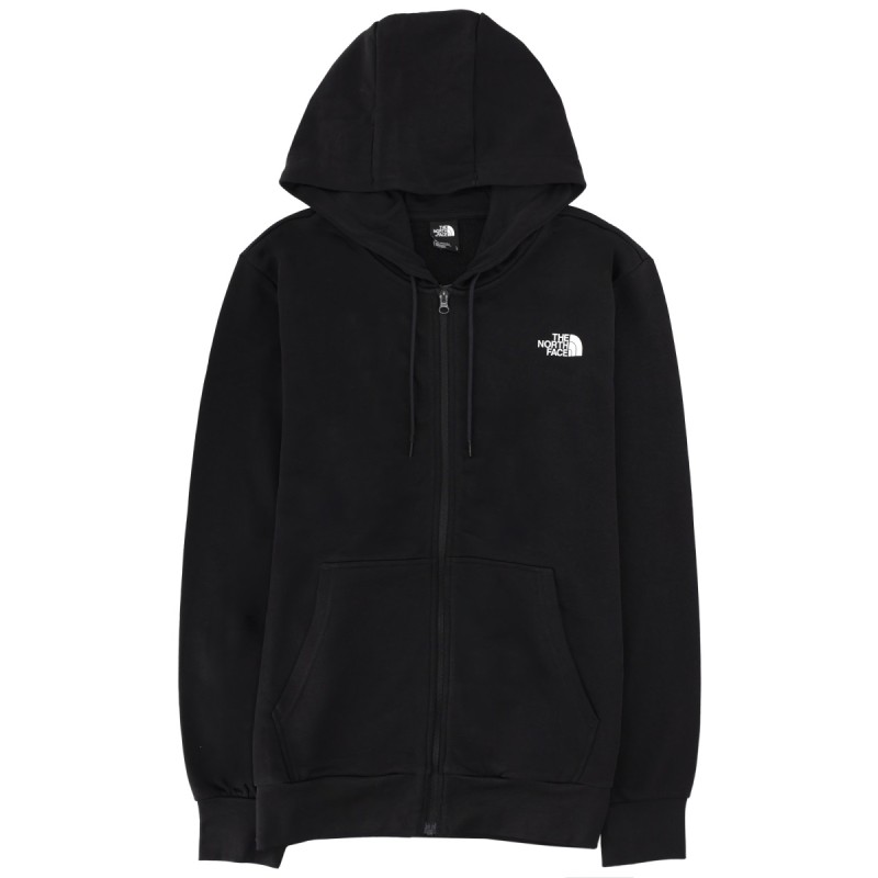 FELPA CON LOGO E ZIP