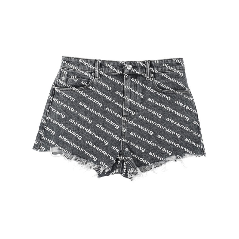 SHORTS WITH ALL OVER LOGO