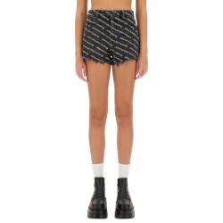 SHORTS WITH ALL OVER LOGO