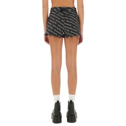 SHORTS WITH ALL OVER LOGO