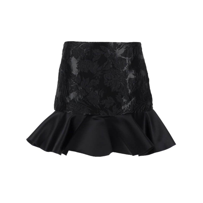 SATIN MINISKIRT