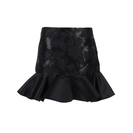 SATIN MINISKIRT
