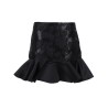 SATIN MINISKIRT