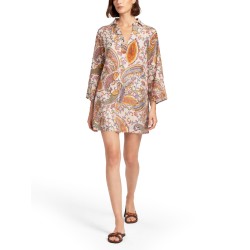 MINI DRESS WITH "PAISLEY" PRINT