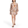 MINI DRESS WITH "PAISLEY" PRINT