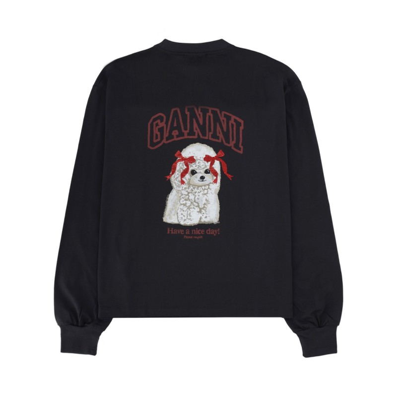 "GREY POODLE" T-SHIRT