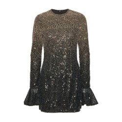 MINI DRESS WITH SEQUINS