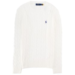 MAGLIA A TRECCE CON LOGO