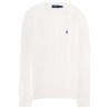 MAGLIA A TRECCE CON LOGO