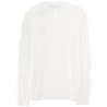 MAGLIA A TRECCE CON LOGO