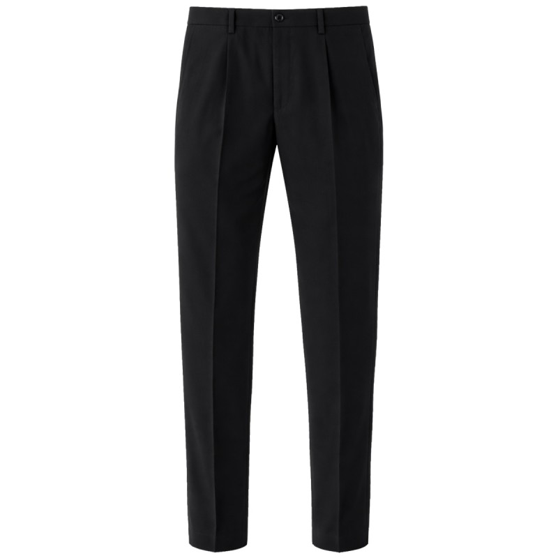 STRAIGHT WOOL PANTS