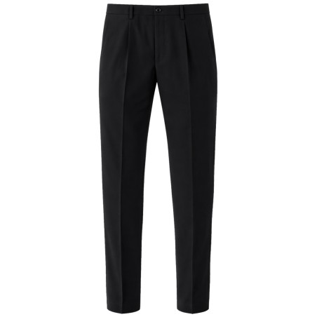 STRAIGHT WOOL PANTS
