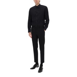 STRAIGHT WOOL PANTS