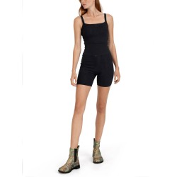 PERFORATED KNIT SHORTS