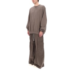 FELPA "HUN CREWNECK" IN COTONE