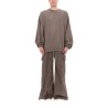 FELPA "HUN CREWNECK" IN COTONE
