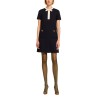 WOOL AND SILK MINI DRESS
