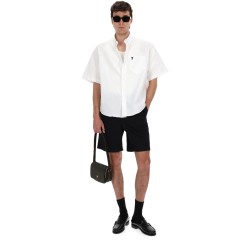 SHORTS ELASTICIZZATI CON LOGO