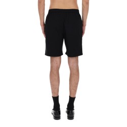 SHORTS ELASTICIZZATI CON LOGO